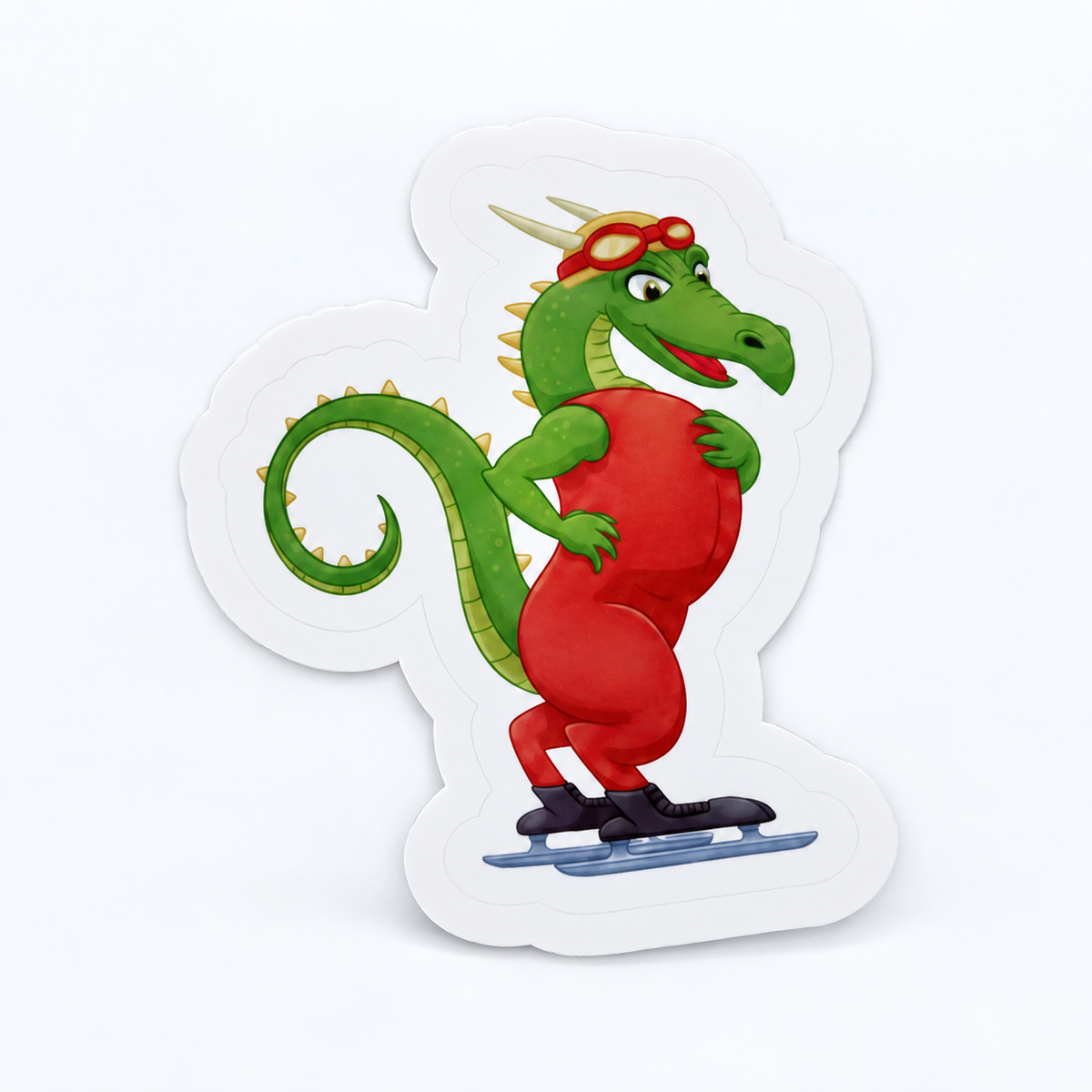 White Vinyl Character Stickers