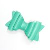 Solid Ruffle Bow Clip